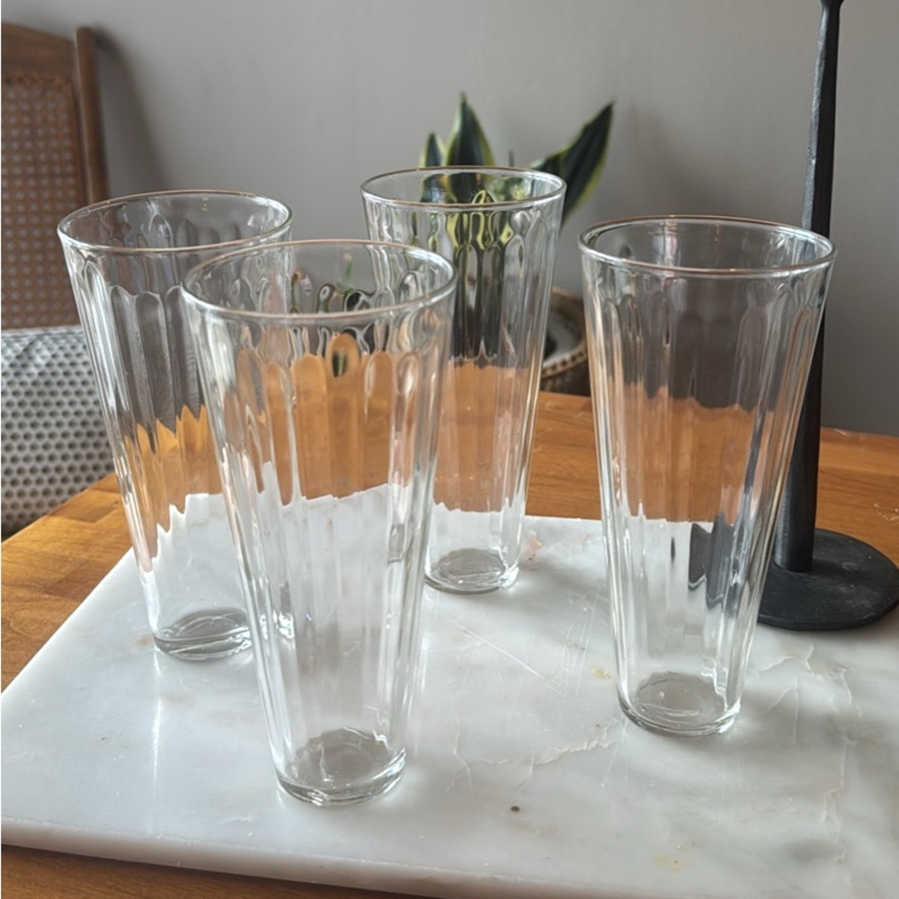 Vintage art deco glasses, champagne, cocktail.